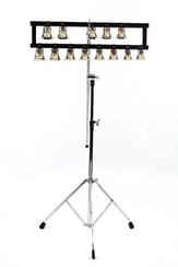 Malmark Cymbells C7-C8 with Case, Mounting Stand and Mallets